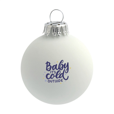 Logotrade business gifts photo of: Christmas Bauble Ø 6 cm - Made in Europe