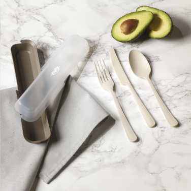 Logo trade promotional gift photo of: Outdoor 3-piece Cutlery Set