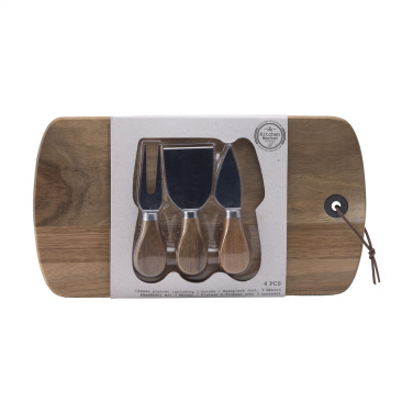 Logotrade promotional gift image of: Cheese Platter Set 4-pcs
