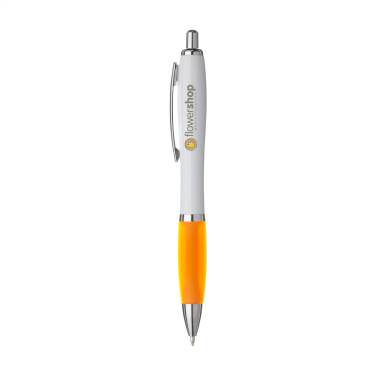 Logotrade promotional gift image of: Athos White pen