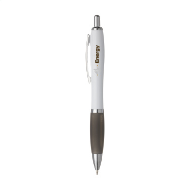 Logo trade business gifts image of: Athos White pen