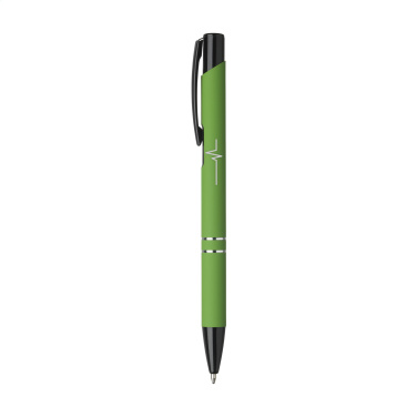 Logotrade business gifts photo of: Ebony Rubberised pen