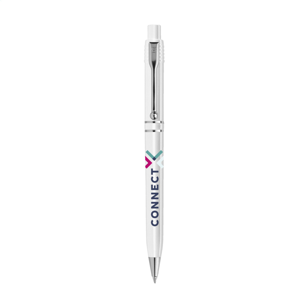 Logo trade promotional products picture of: Stilolinea Raja Chrome Recycled pen