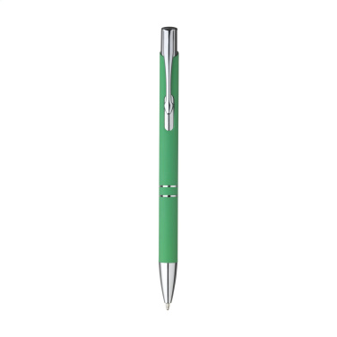 Logo trade promotional gifts image of: Ebony Soft Touch Accent pen