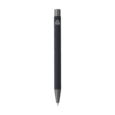 Logo trade promotional merchandise picture of: Brady Soft Touch Recycled Alu pens