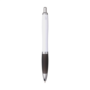 Logotrade promotional product picture of: Athos Trans GRS Recycled ABS pen