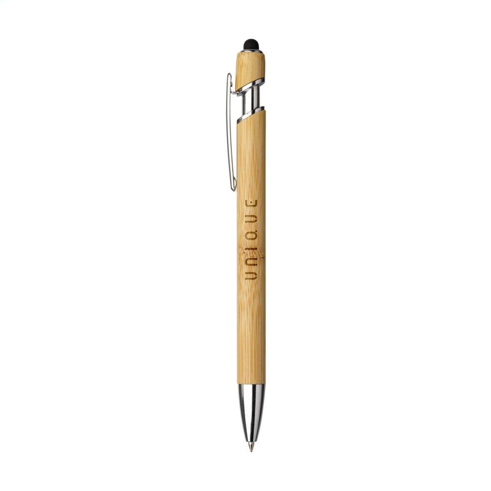 Logotrade promotional merchandise photo of: Luca Touch Bamboo stylus pen