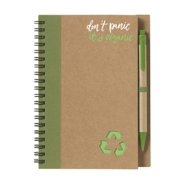 Logo trade promotional product photo of: Recycle Note-L Paper notebook