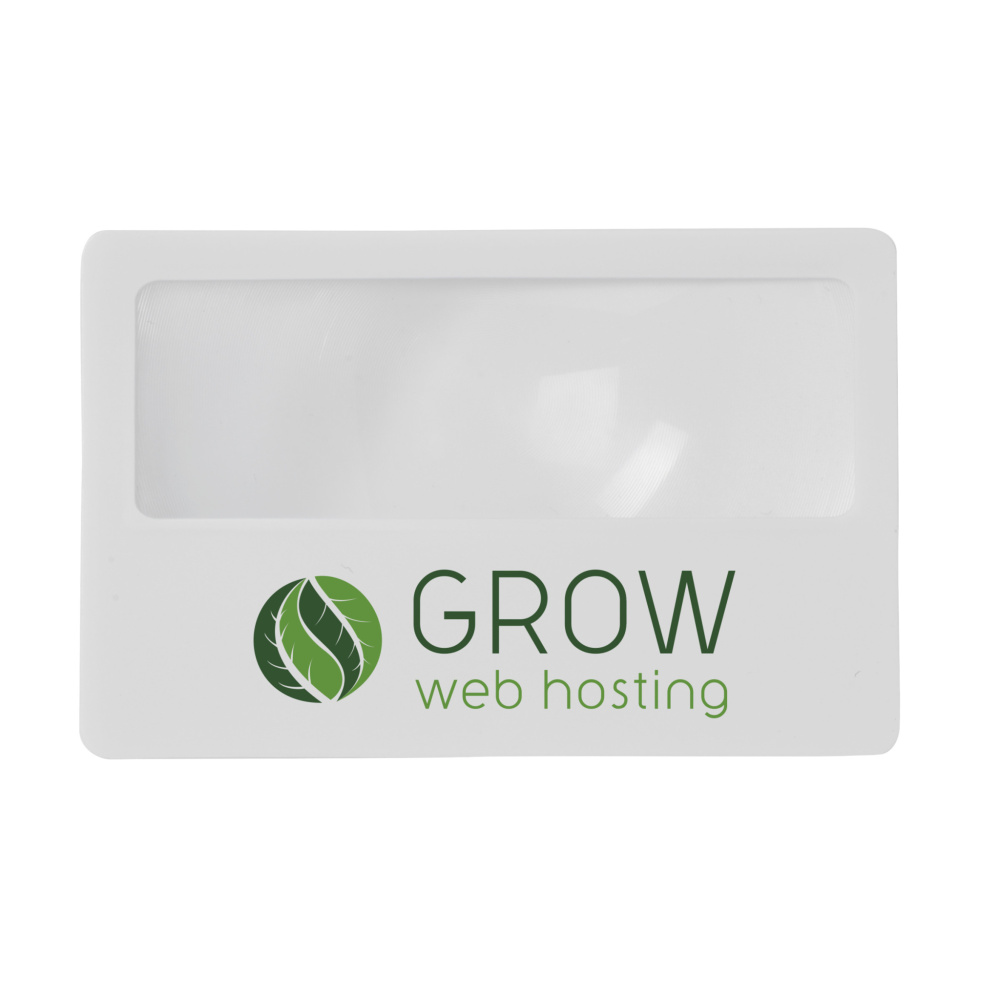 Logotrade promotional giveaway picture of: Loupe Creditcard magni-glass