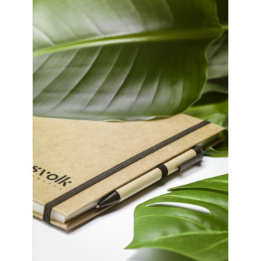 Logo trade promotional products picture of: Pocket ECO Paper A5 notebook