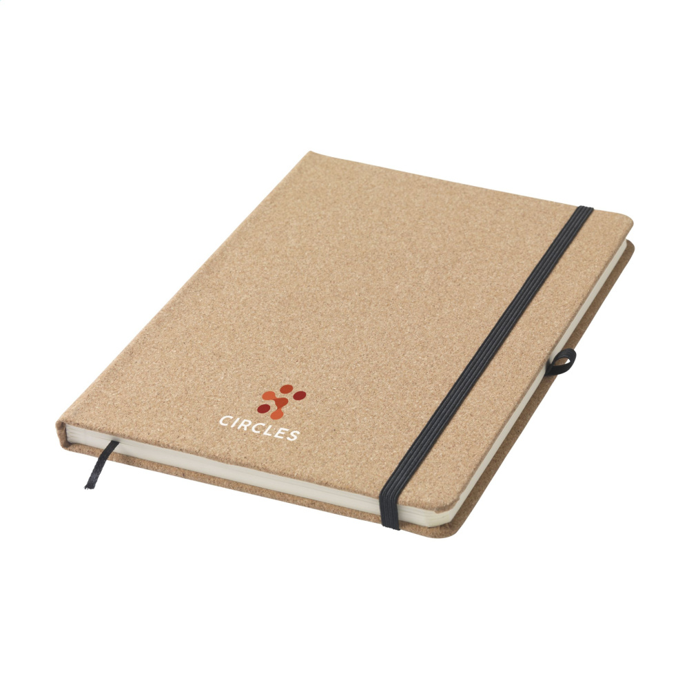 Logo trade promotional products image of: CorkNote A5 Paper notebook