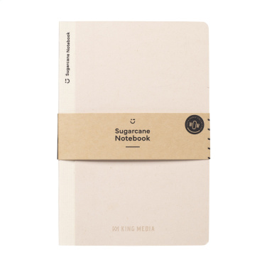 Logotrade promotional products photo of: Sugarcane Paper Notebook A5