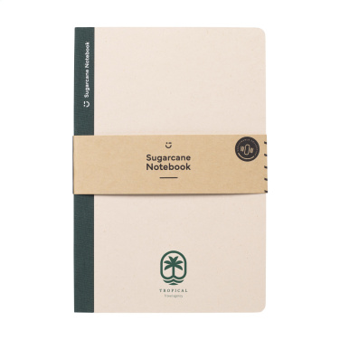 Logotrade promotional merchandise photo of: Sugarcane Paper Notebook A5