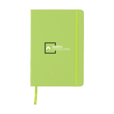 Logo trade advertising product photo of: BudgetNote A5 Blanc Paper notebook