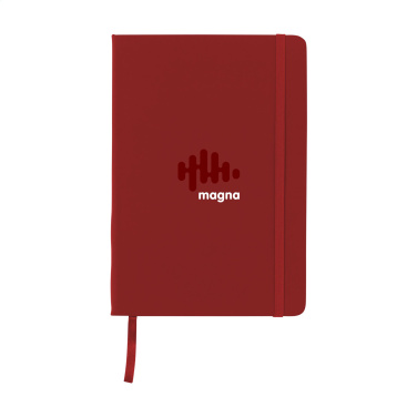 Logo trade promotional giveaways image of: BudgetNote A5 Blanc Paper notebook