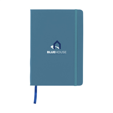 Logotrade advertising product picture of: BudgetNote A5 Blanc Paper notebook