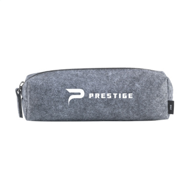 Logotrade promotional item picture of: Pencil Case GRS RPET Felt
