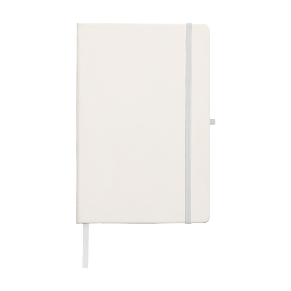 Logo trade promotional giveaways image of: Porta RPET Paper Notebook A5