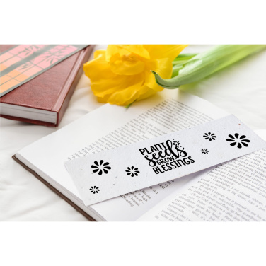 Logo trade advertising products picture of: Seed Paper Bookmark
