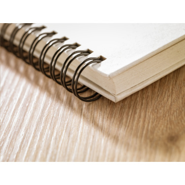Logo trade promotional giveaways picture of: Milk-Carton Wire-O Paper Notebook A5