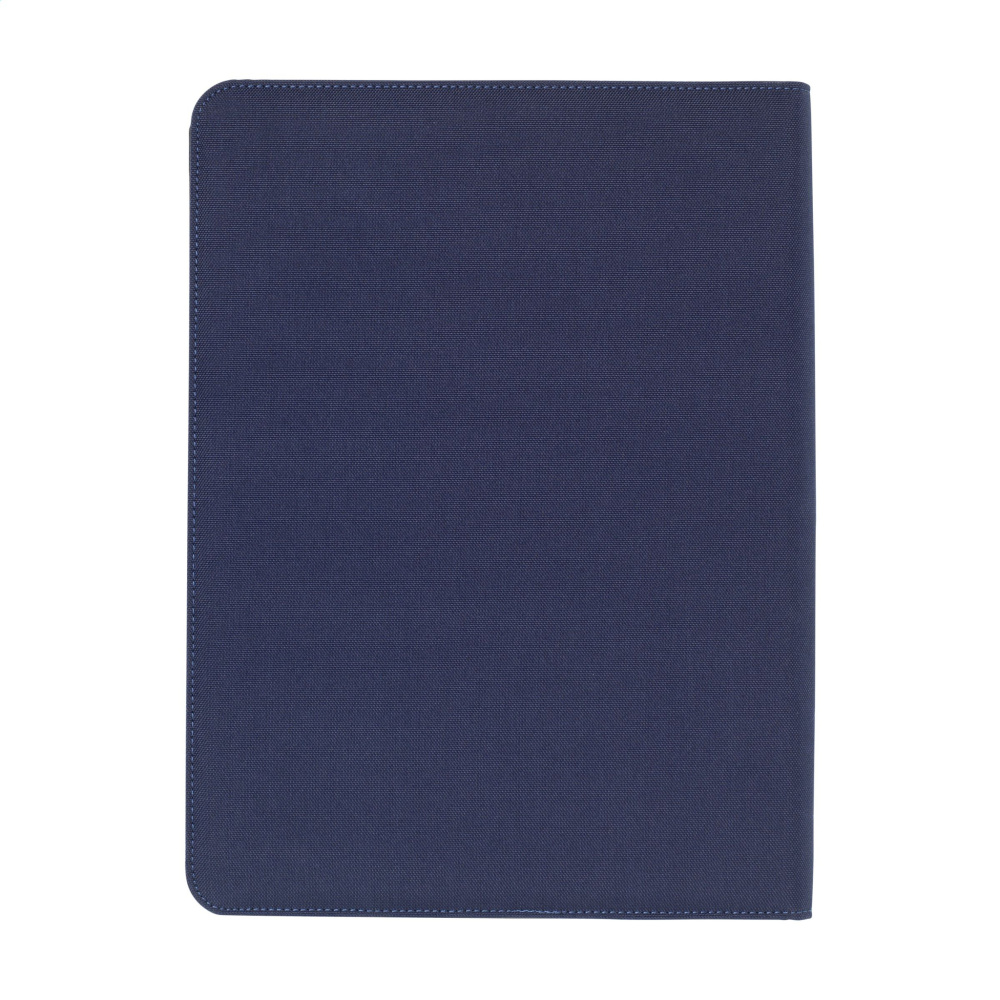 Logo trade promotional products image of: Quincy Portfolio RPET A4 document folder