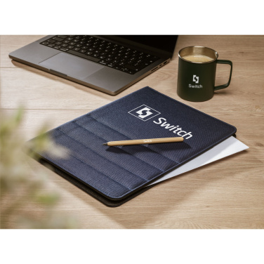 Logo trade promotional gift photo of: Quincy Portfolio RPET A4 document folder