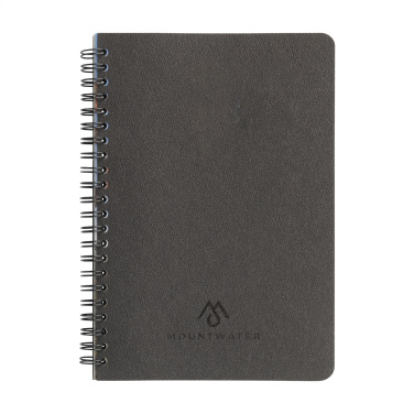 Logotrade promotional product picture of: Coffee Paper Notebook Wire-O A5