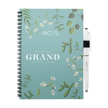 Logotrade promotional merchandise picture of: MOYU Erasable Stone Paper Notebook Custom SoftCover