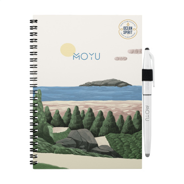 Logo trade advertising product photo of: MOYU Erasable Stone Paper Notebook Custom SoftCover