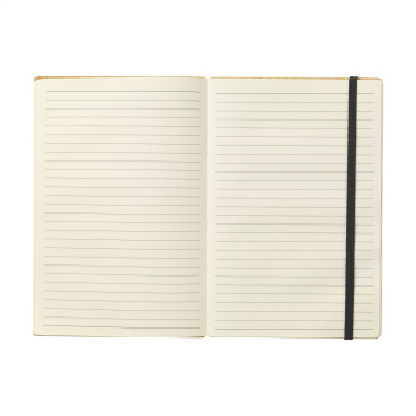 Logotrade business gift image of: Bamboo Journal Naked Spine Paper Notebook A5