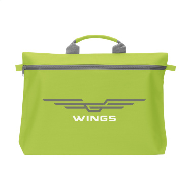 Logo trade business gifts image of: DocuTravel document bag