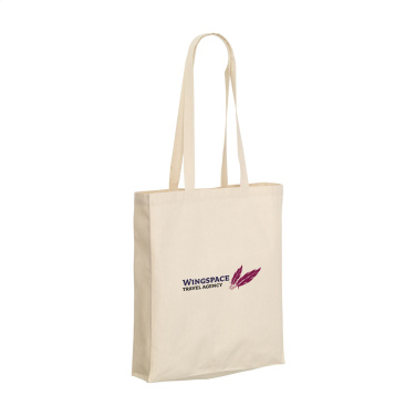 Logo trade corporate gifts picture of: Natural Square Bag (165 g/m²) cotton bag