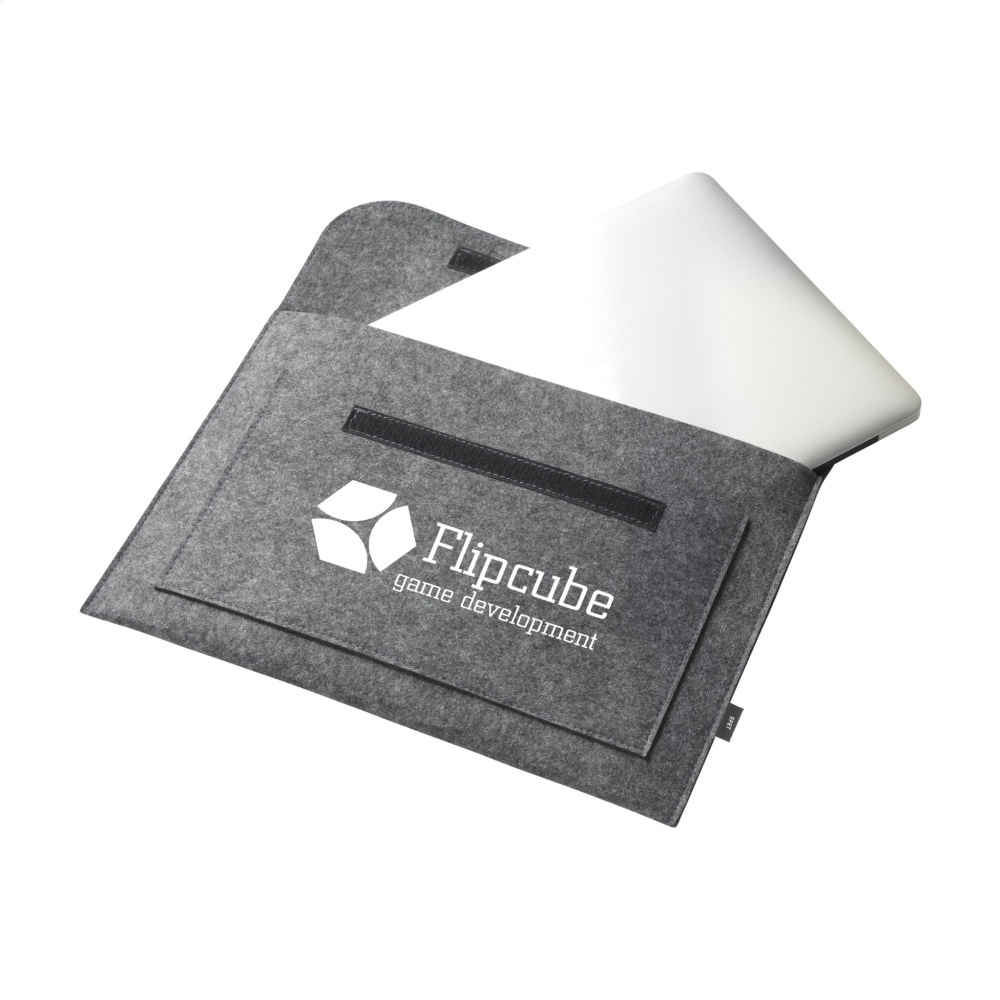 Logotrade promotional merchandise picture of: Papillon GRS RPET laptop case