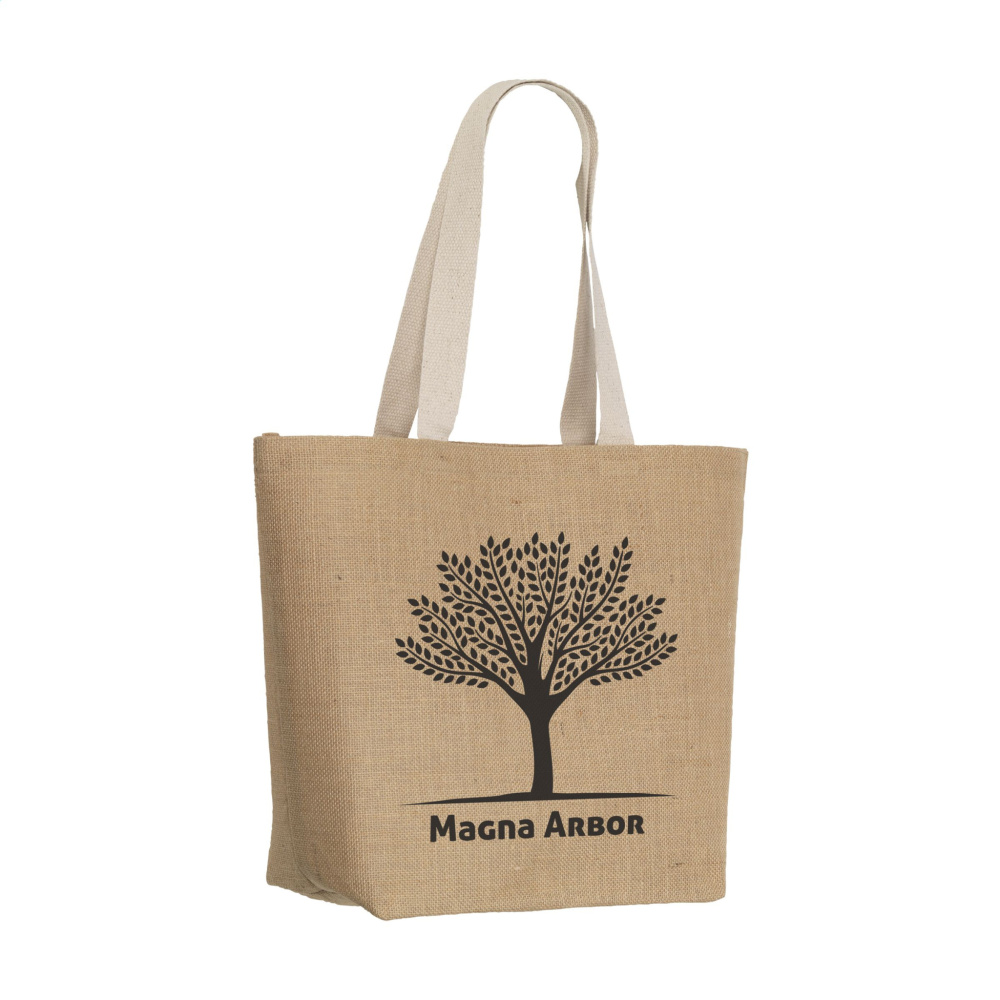 Logo trade promotional giveaway photo of: Elegance Bag jute shopper
