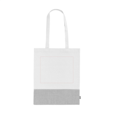 Logotrade business gifts photo of: Combi Organic Shopper (160 g/m²) bag