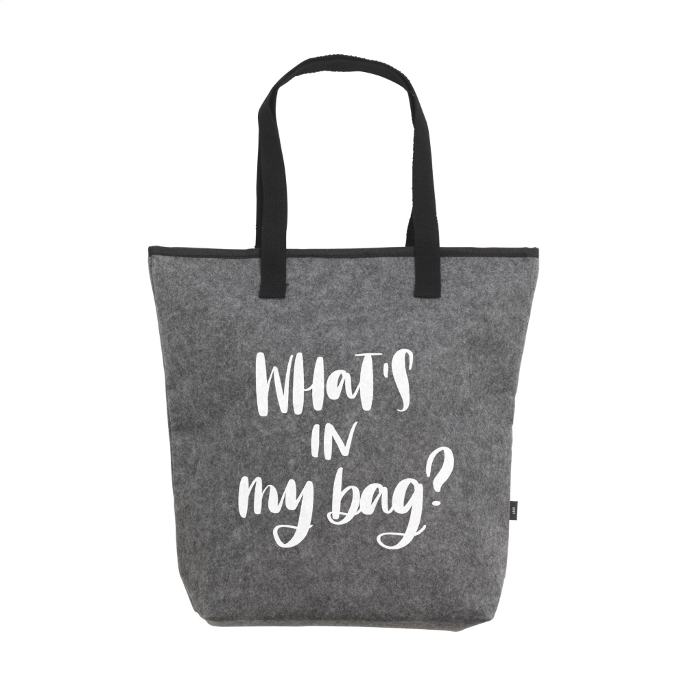 Logo trade promotional items picture of: Feltro GRS RPET Cooler bag