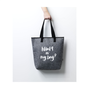 Logo trade promotional merchandise image of: Feltro GRS RPET Cooler bag