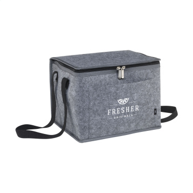 Logo trade promotional merchandise image of: Keep-it-Cool GRS Felt RPETcooling bag