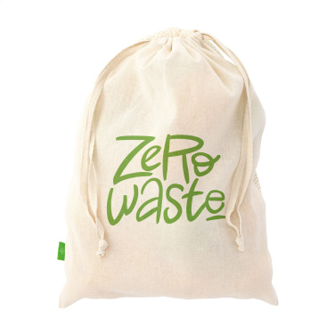 Logotrade advertising products photo of: Natura Organic GOTS Mesh Bag (120 g/m²) fruit bag
