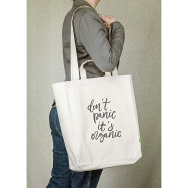 Logo trade business gift photo of: Organic Cotton Canvas Tote Bag (280 g/m²)