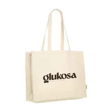 Logo trade business gifts image of: ECO Shopper Organic Cotton (180 g/m²) shopping bag