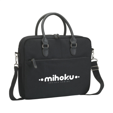 Logotrade corporate gift picture of: Denver Recycled Canvas 15.6-inch laptop bag