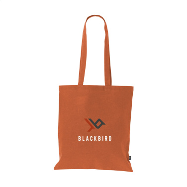 Logo trade promotional merchandise picture of: Shoppy Colour Bag GRS Recycled Cotton (150 g/m²)