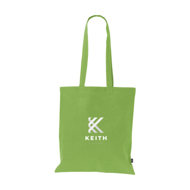 Logotrade promotional giveaway image of: Shoppy Colour Bag GRS Recycled Cotton (150 g/m²)