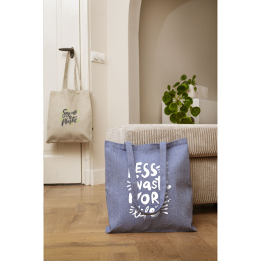 Logotrade corporate gift picture of: Melange Shopper GRS Recycled Canvas (280 g/m²) bag