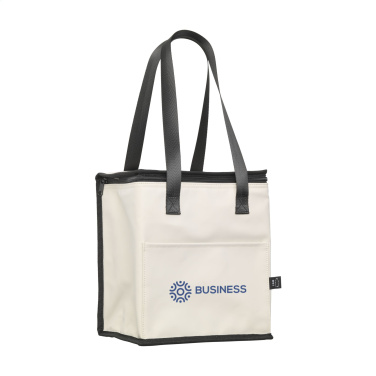 Logo trade promotional merchandise picture of: Lennon Recycled PU Cooler Bag
