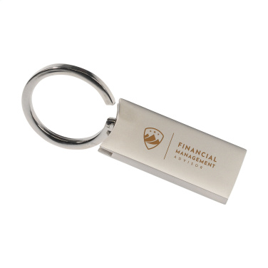 Logo trade promotional gifts image of: StraightKey key ring
