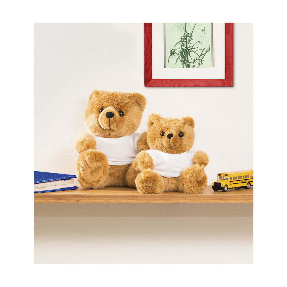 Logotrade promotional item image of: Browny Bear cuddle toy