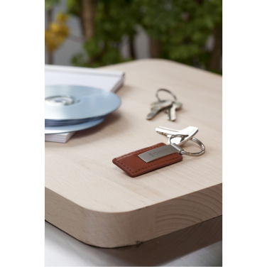 Logotrade promotional merchandise picture of: LeatherKey keyring