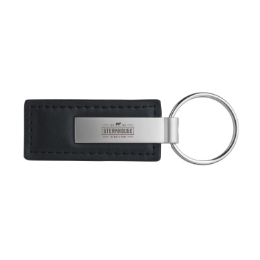 Logotrade promotional giveaway picture of: LeatherKey keyring